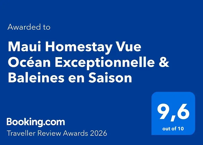 Maui Homestay Vue Ocean Exceptionnelle & Baleines En Saison